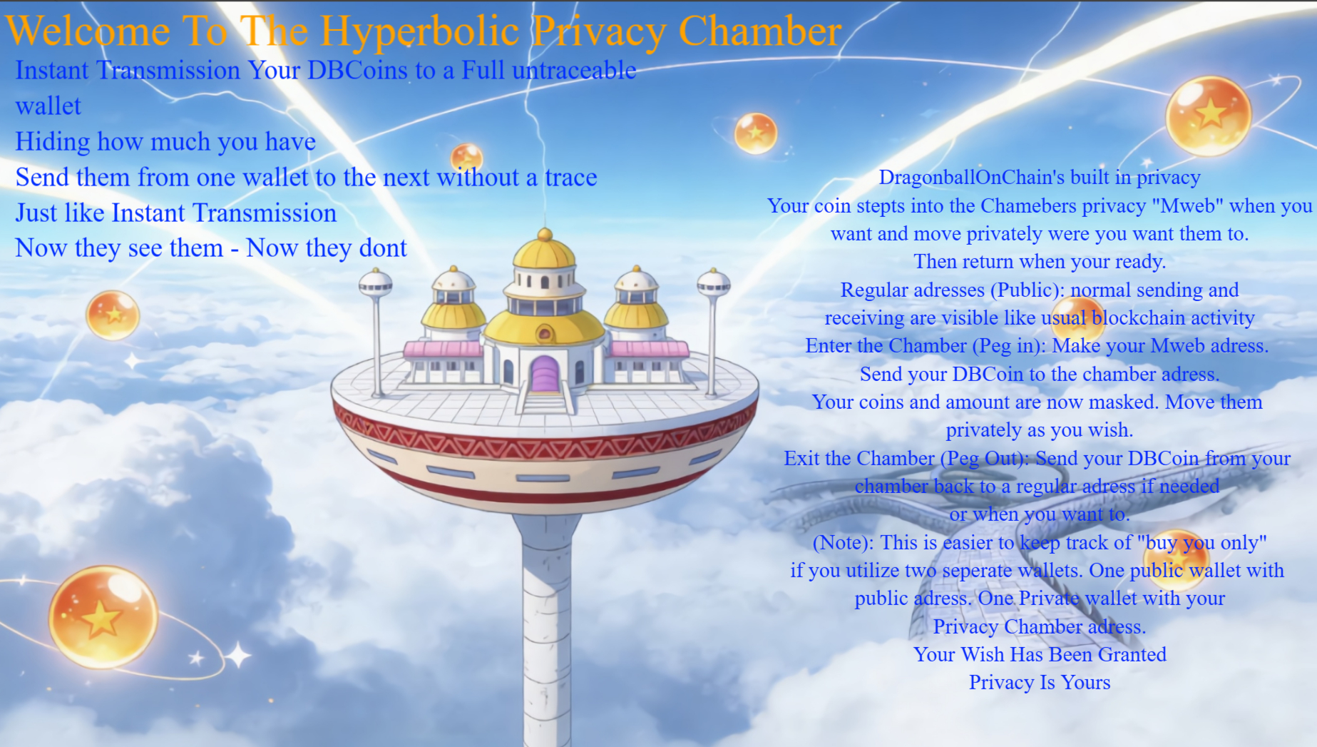 Hyperbolic Privacy Chamber